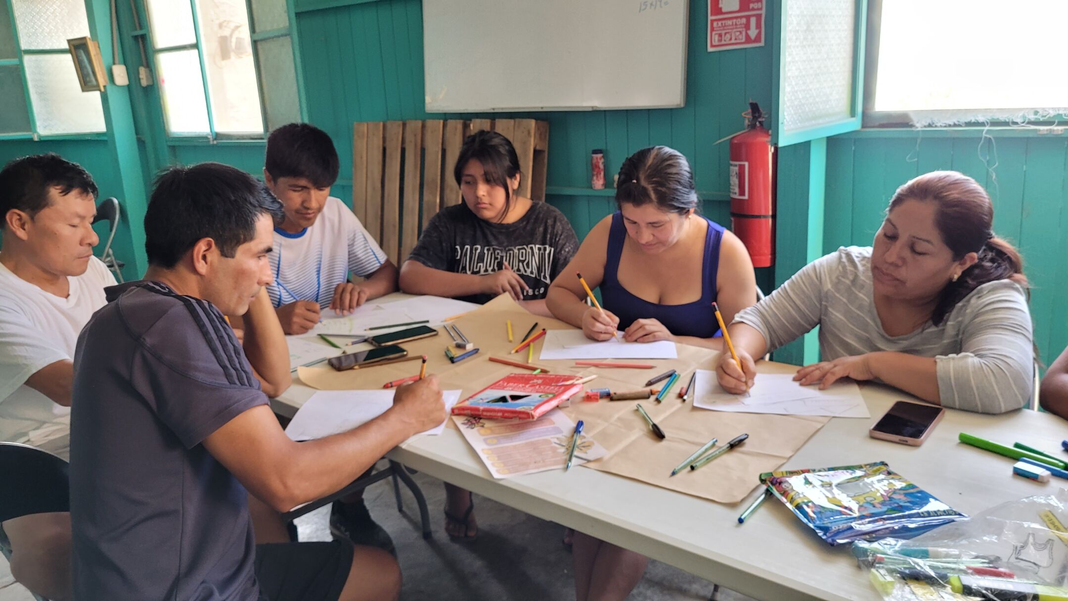 Workshop on mapping the history, body, and territory of feelings.